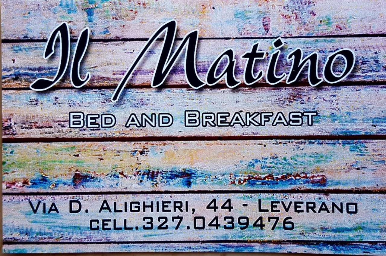 Bed and Breakfast Il Matino Леверано Экстерьер фото